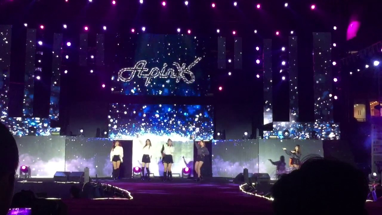 170326 A Pink Eunji is injured