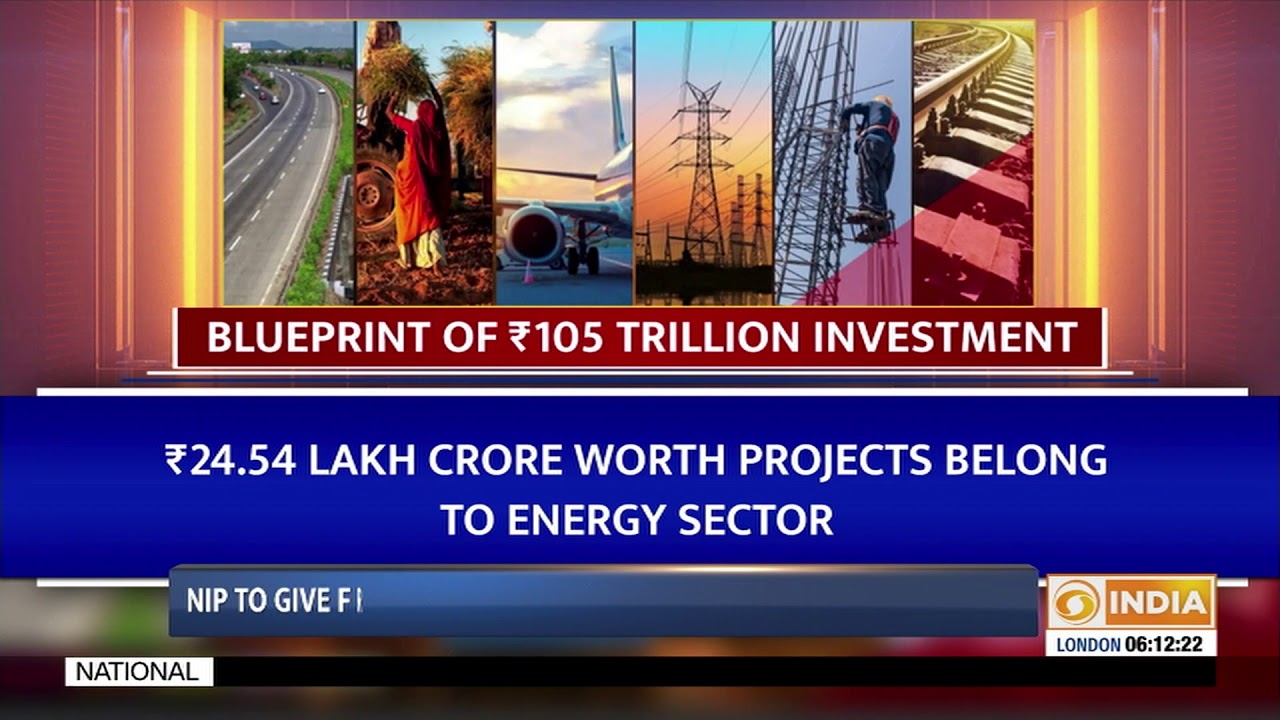 Centre unveils plans for Rs. 102 lakh crore infra projects