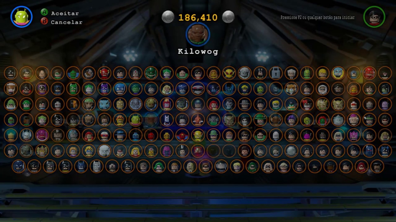 LEGO Batman 3: Beyond Gotham - All Character Unlocked - Todos Personagens Desbloqueados