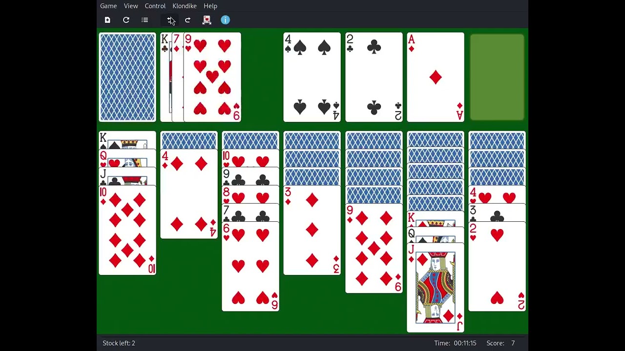 Solitaire game 1532