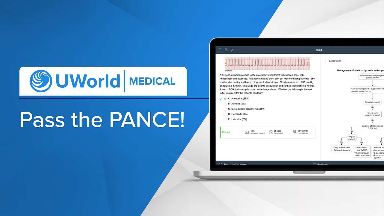 Pass the PANCE with UWorld