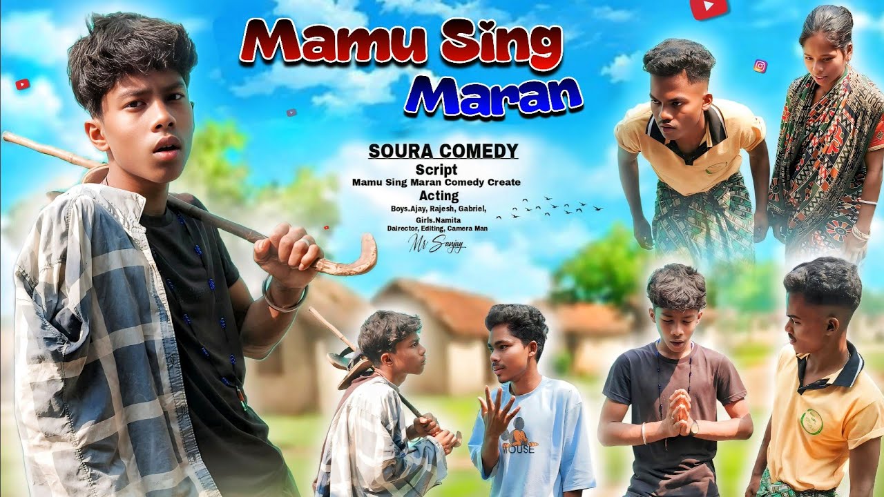 Mamu Sing Maran 🤣 // Soura Comedy // New Soura Comedy Video 2025 // @Dksouracomedy-nb8tr