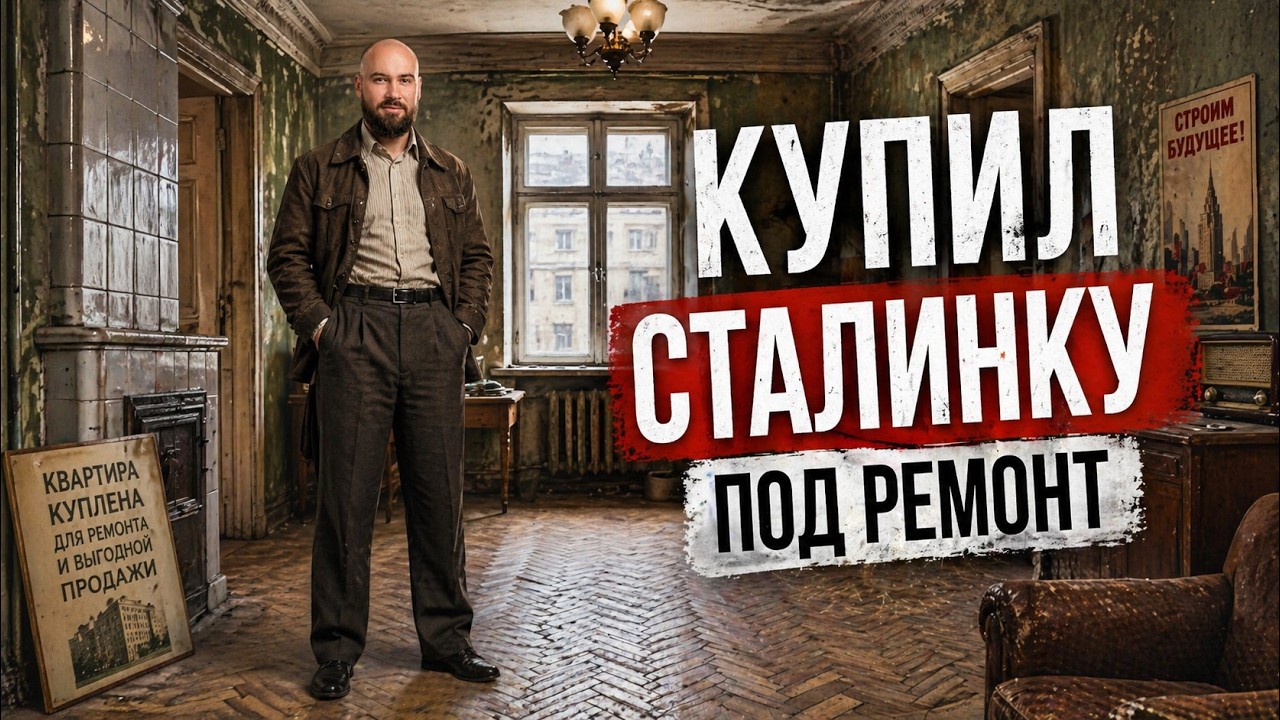 Делаем из старой квартиры бизнесс класс. Флиппинг недвижимости. Часть 1.