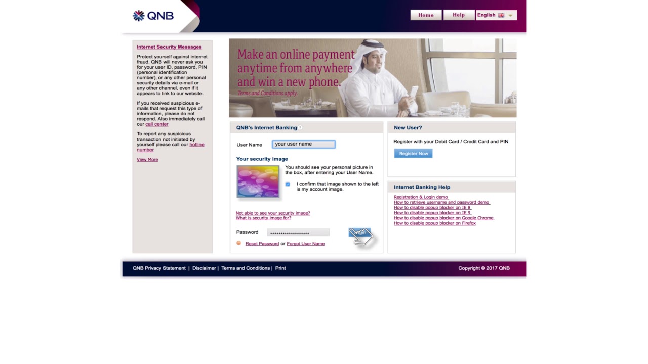 Internet Banking- Viewing eStatement