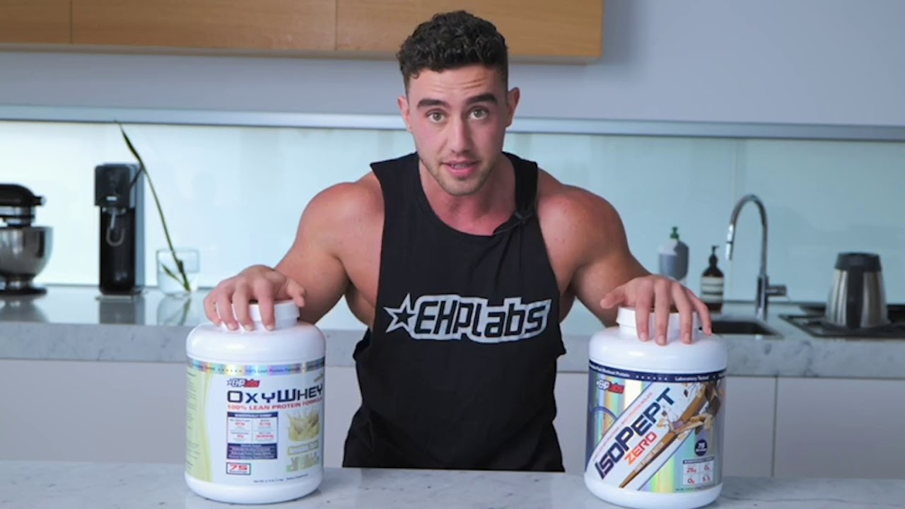 Zac Perna Explains The Difference OxyWhey Lean Protein and IsoPept Zero | EHPlabs