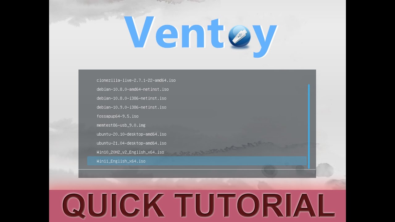 Ventoy Tutorial - How To Use Ventoy