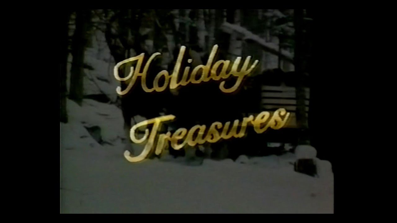 Christmas: Holiday Treasures Vol. 1 (Suncoast Video VHS mood tape, December 1991)