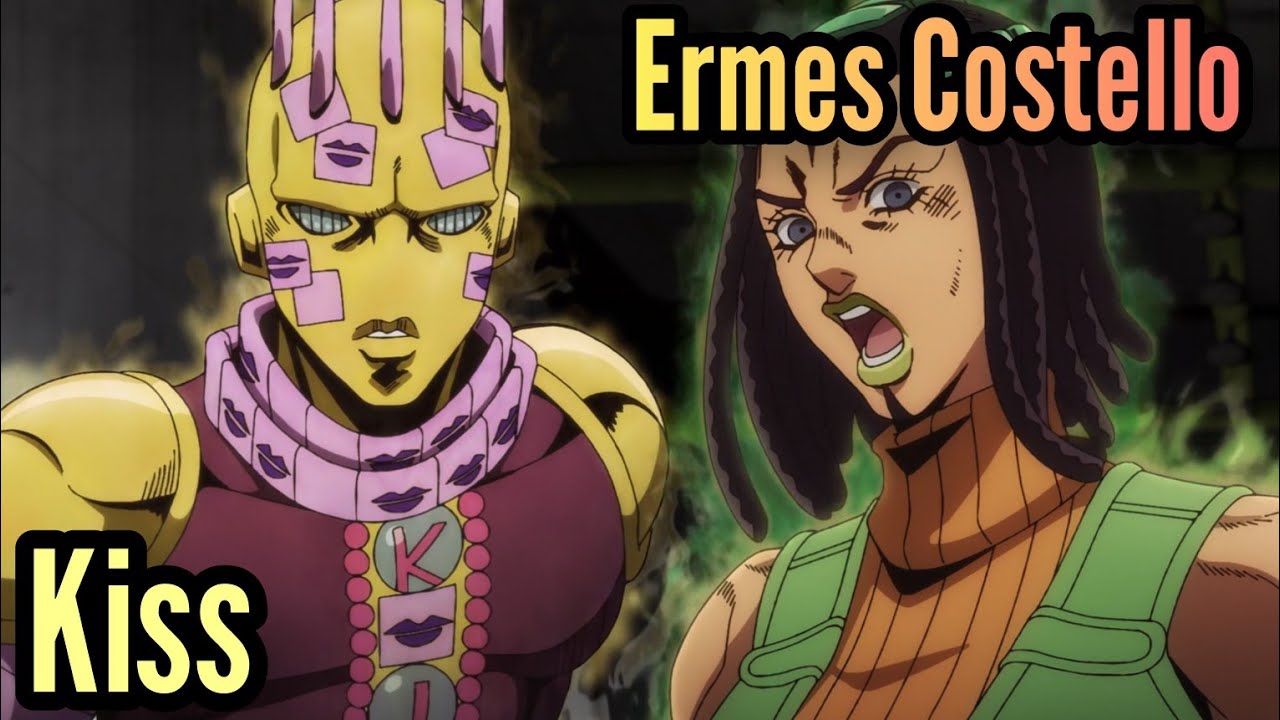 Ermes Costello - Kiss(JJBA Musical Leitmotif | AMV) 『Stone Ocean』
