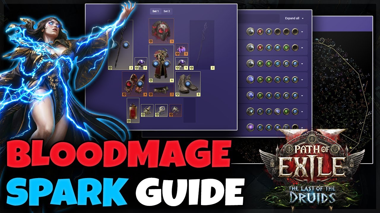 One Button Fast Clear Spark Bloodmage - Complete Leveling & Endgame Progression Guide