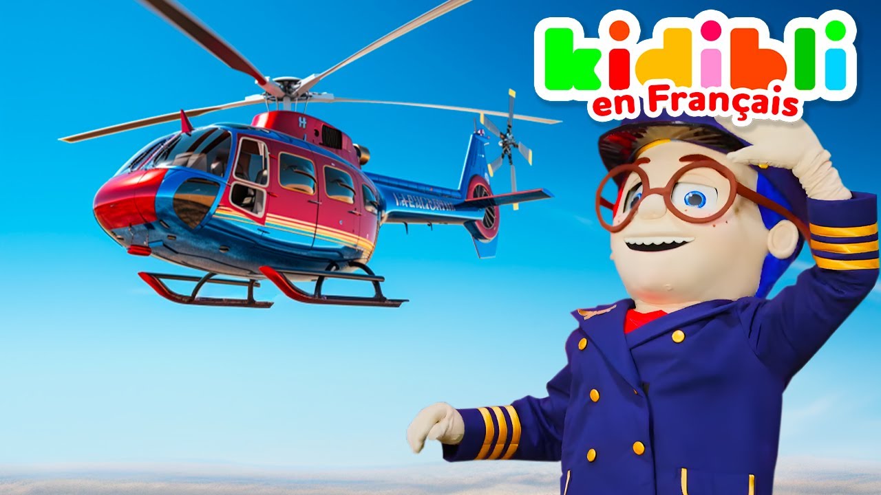 Découvrons les hélicopters et les avions ! | Kidibli | Animaj Kids