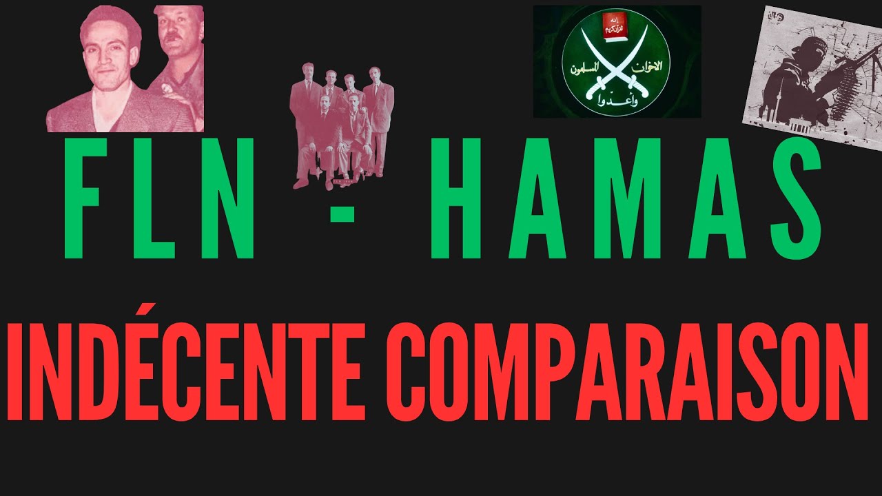 FLN - HAMAS, L'IND&Eacute;CENTE COMPARAISON. N&Eacute;CESSAIRE MISE AU POINT HISTORIQUE, ID&Eacute;OLOGIQUE ET POLITIQUE.