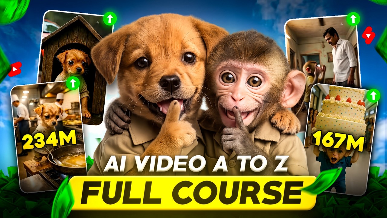 How To Create Perfect AI Shorts Videos FREE | A to Z Full Course | ai video kaise banaye 🤑