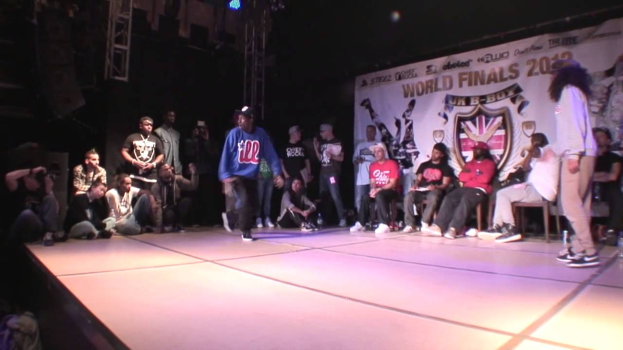 UK BBoy Champs 2012 - KASHMIR vs MUFASA (Hip Hop Top 16)