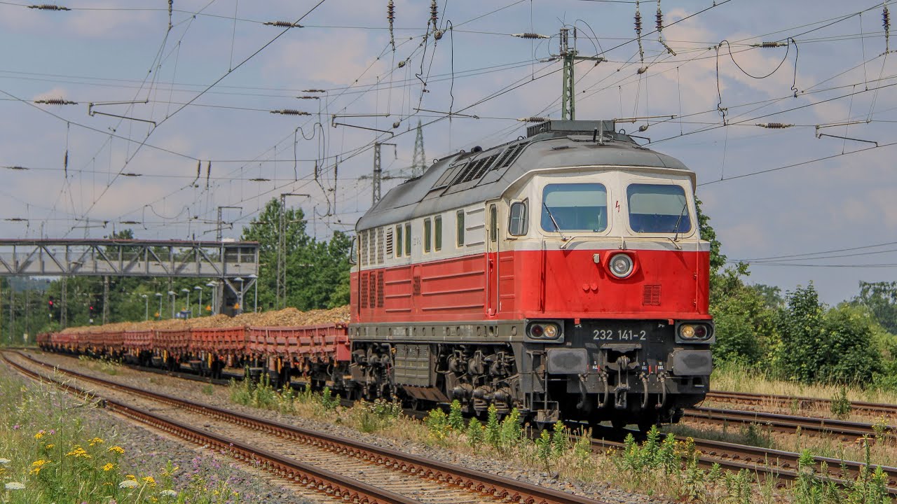 Züge am Berliner Außenring (1/2) mit V100 Ost, Ludmilla, Vectron, Br 186, Bauzug, Br 185 und ICE 1
