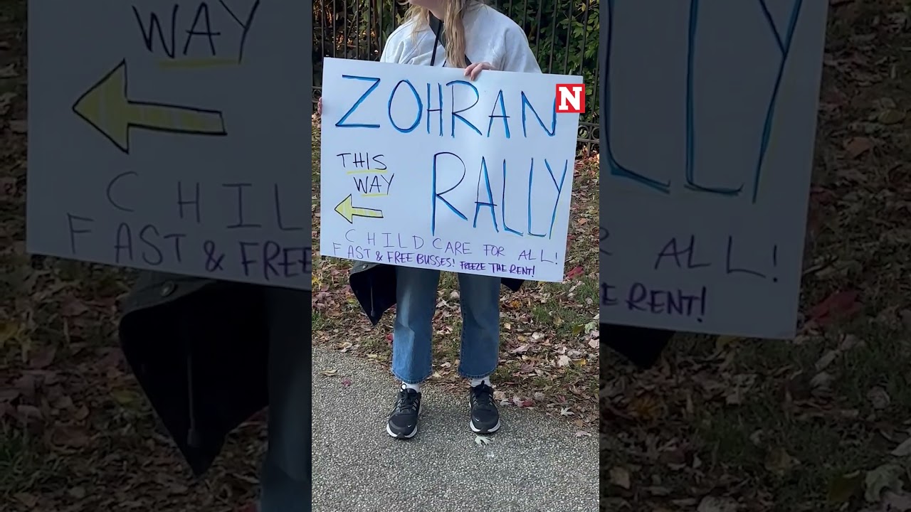 Large Crowds Arrive For Mamdani New York City Rally