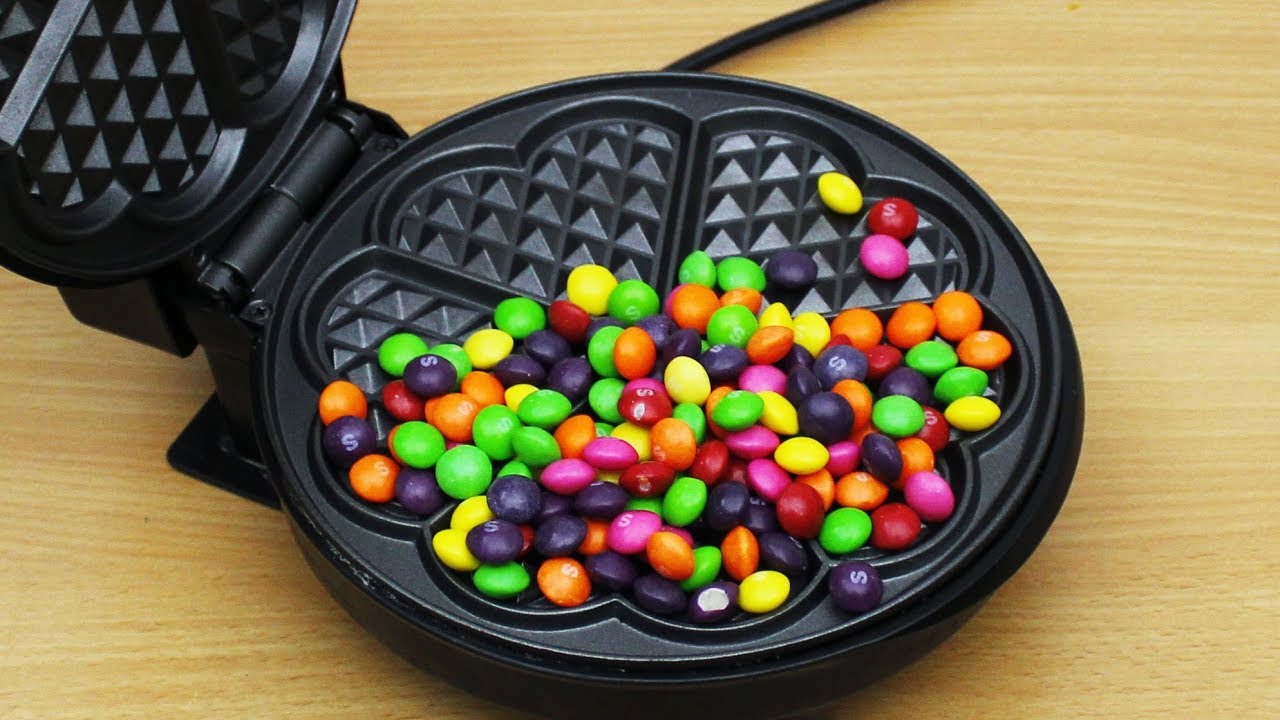 EXPERIMENT WAFFLE IRON vs Skittles