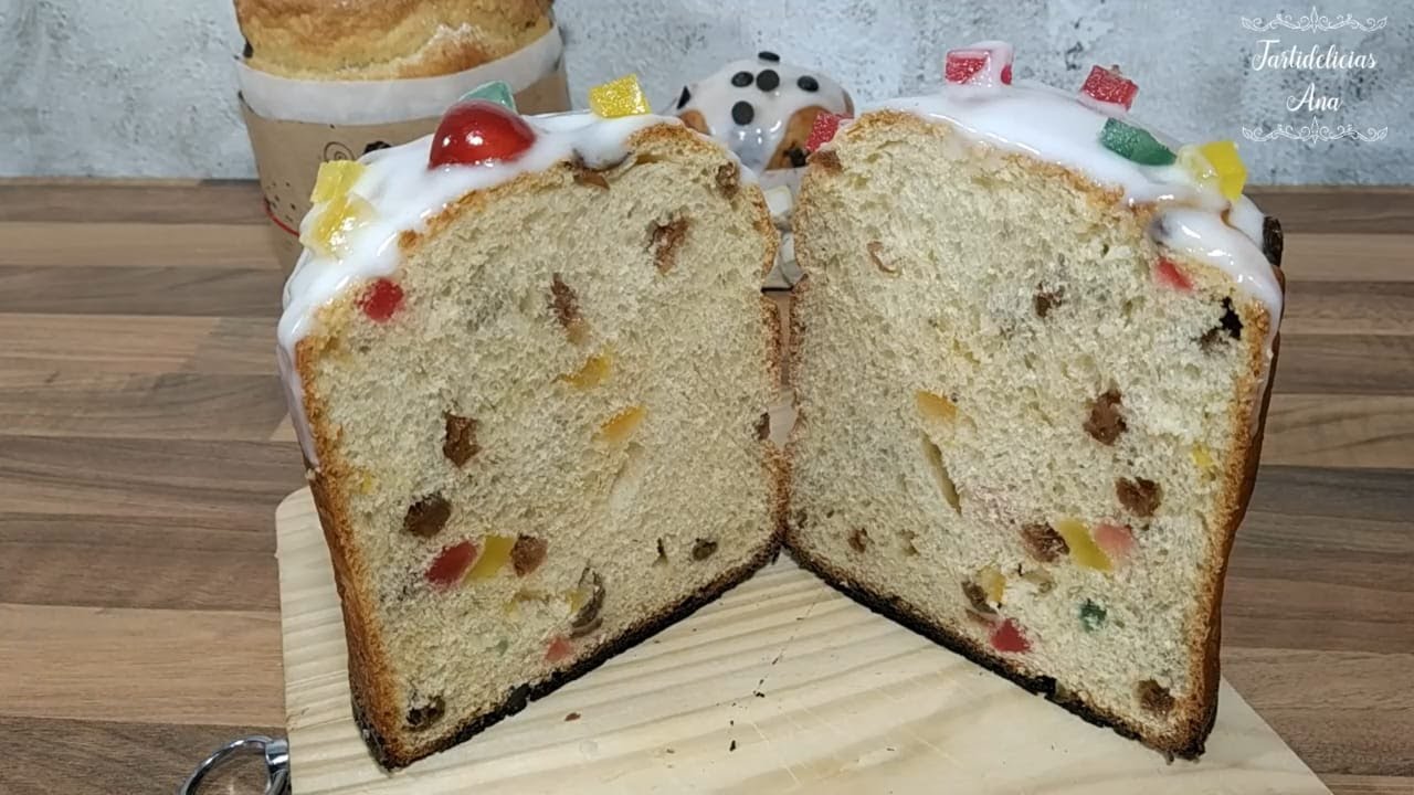 🎄🎅PANETTONE para PRINCIPIANTES Paso a Paso!! con Moldes Caseros