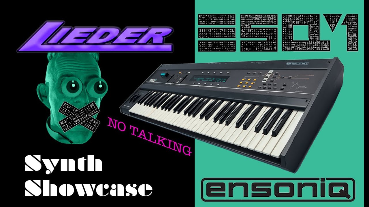 Synth Showcase: Ensoniq ESQ-1 with Source Audio Ventris Reverb (no talking, just glorious sound!)