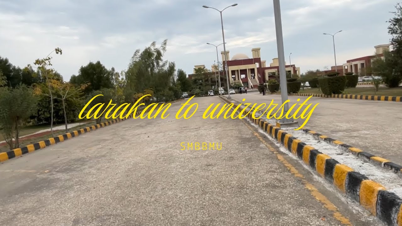 Larkana City to SMBBMU Arija | Sindh High Court Library Visit & People’s Bus Travel Vlog