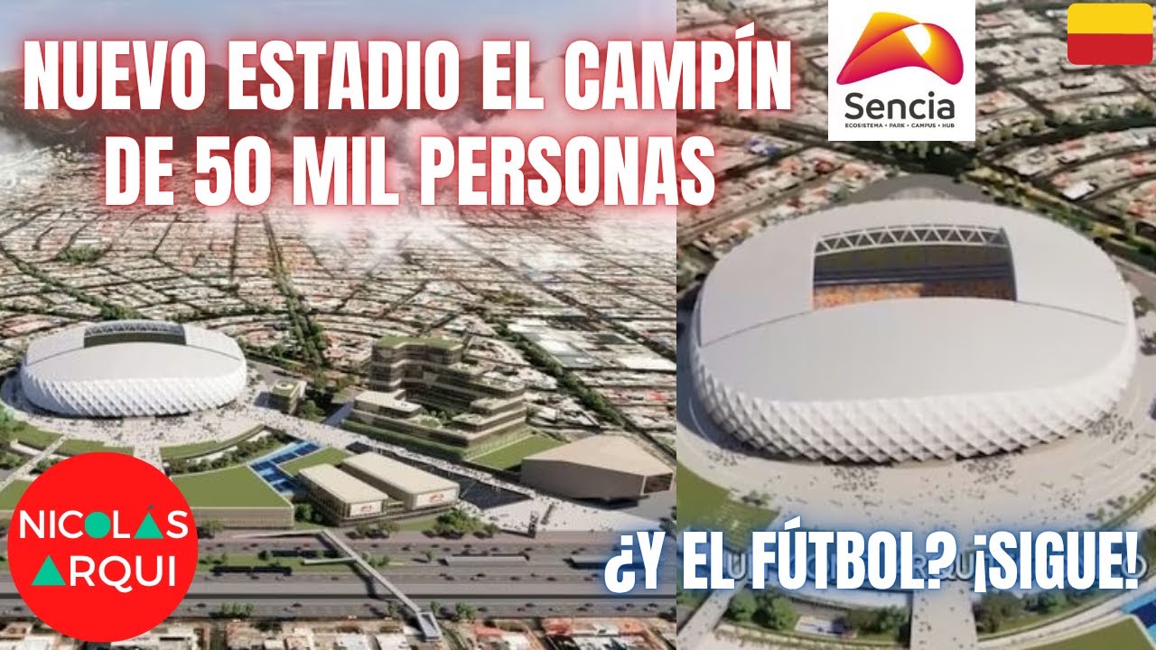 ¡BOGOTÁ Lo Logró! Así Será Nuevo Estadio EL CAMPÍN de 50K y sin parar el fútbol ⚽🏟️ ¡Así lo harán! 😱