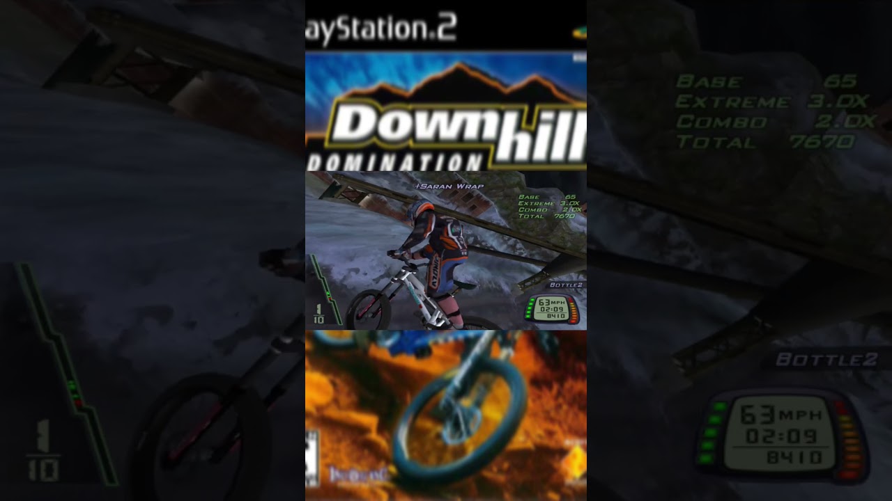 Nostalgia Downhill PlayStation 2 #downhill #playstation2 #gameps2 #gameps2terbaik #gameps2android