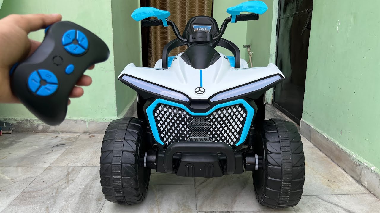 RC ATV Bike Unboxing & Testing | 4x4 & 2.4Ghz Remote Control Ride on ATV Quad Bike | Shamshad Maker🔥
