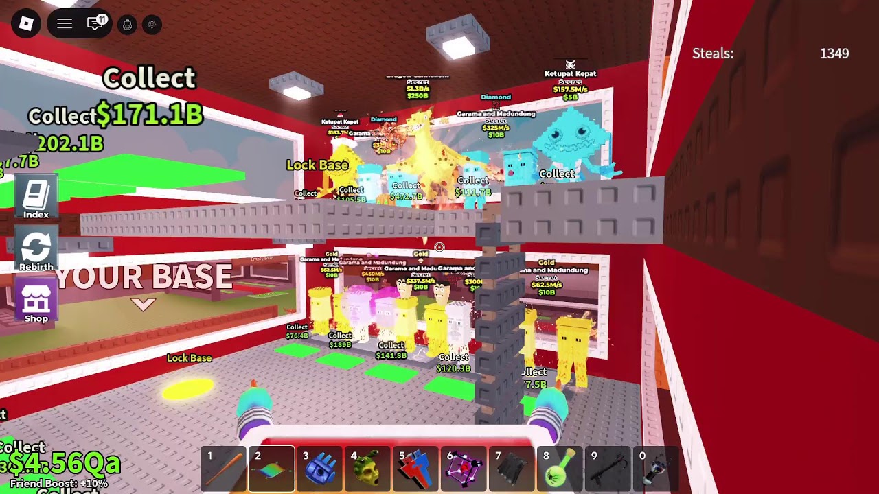 TRADE 100% legit sur steal a bainrot BASE LAVA
