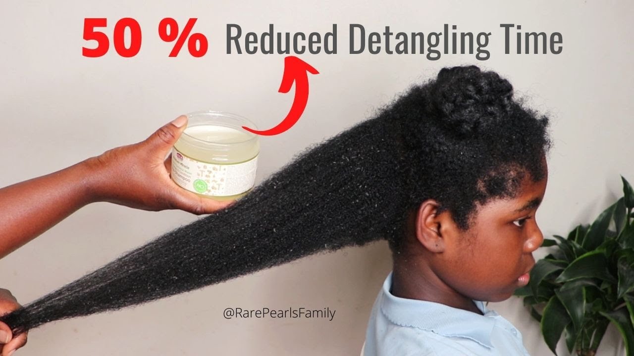 This Detangler Is A Game Changer!  | African Pride Moisture Miracle On Tailbone 4C Hair