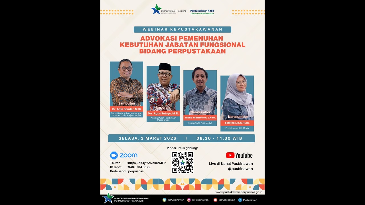 Advokasi Pemenuhan Jabatan Fungsional Bidang Perpustakaan