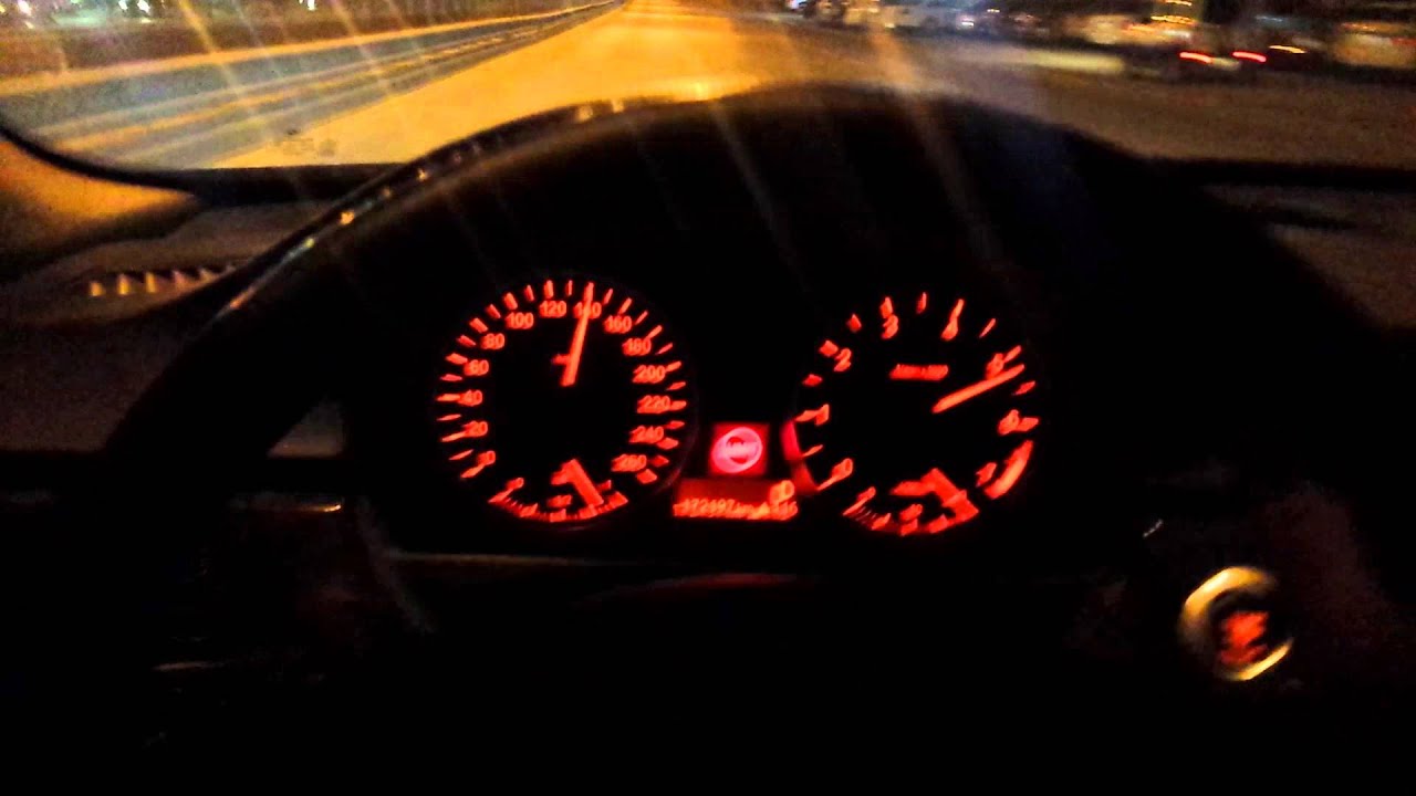 BMW E90 320i Steptronic Acceleration 0-155 km/h