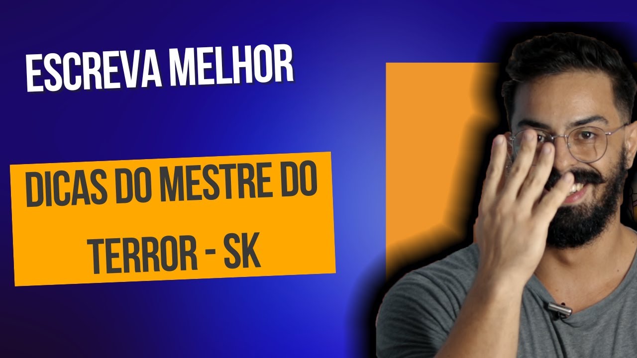 Sobre a Escrita - 5 Dicas do Stephen King