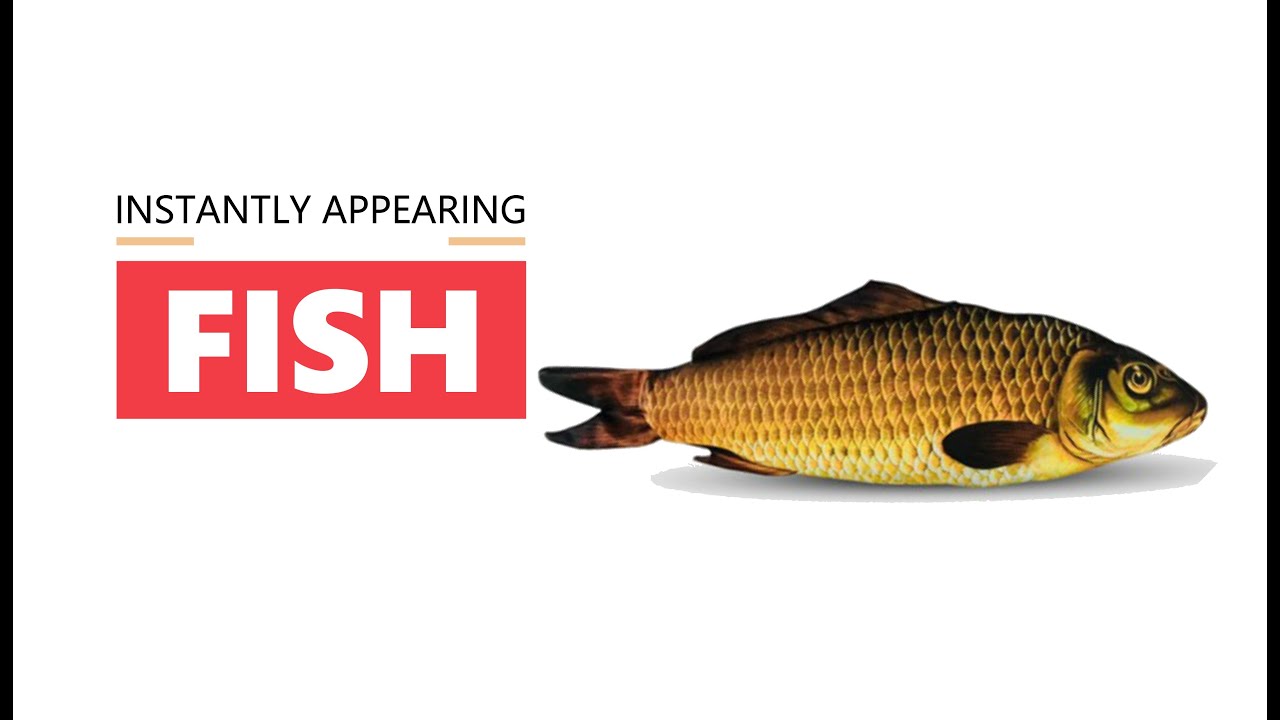Instantly Appearing Fish Gospel Magic Trick