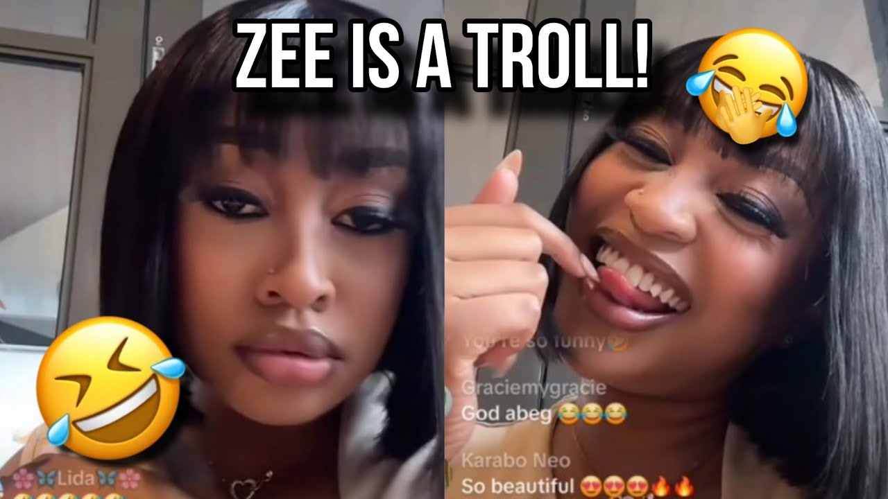 Zintle Zee Trolls Fans About Her School Days on TikTok Live! | BBMzansi 2024