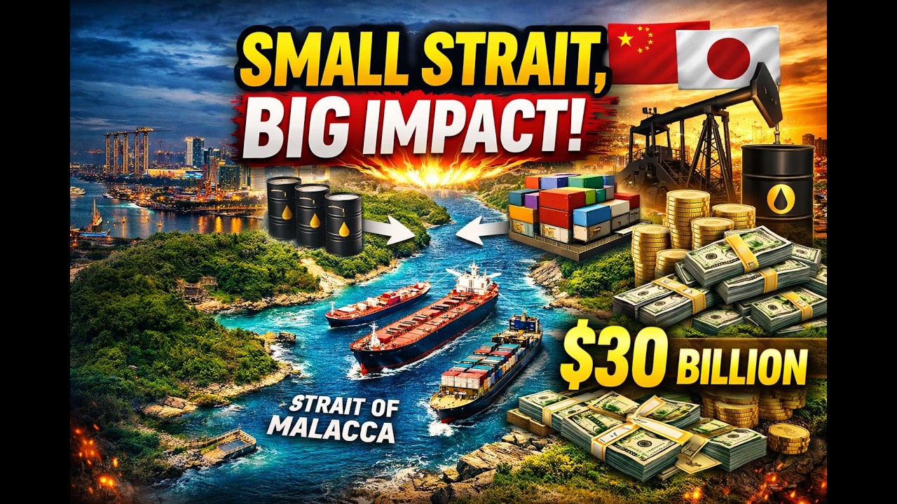 Malacca Strait That Powers Half the World's Economy