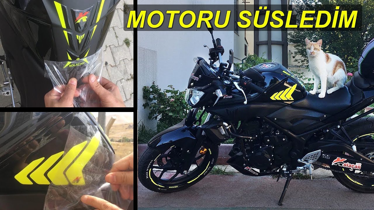Motorumu Modifiye Ettim  | Motosiklet Aksesuar Ürünleri | Yamaha MT 25