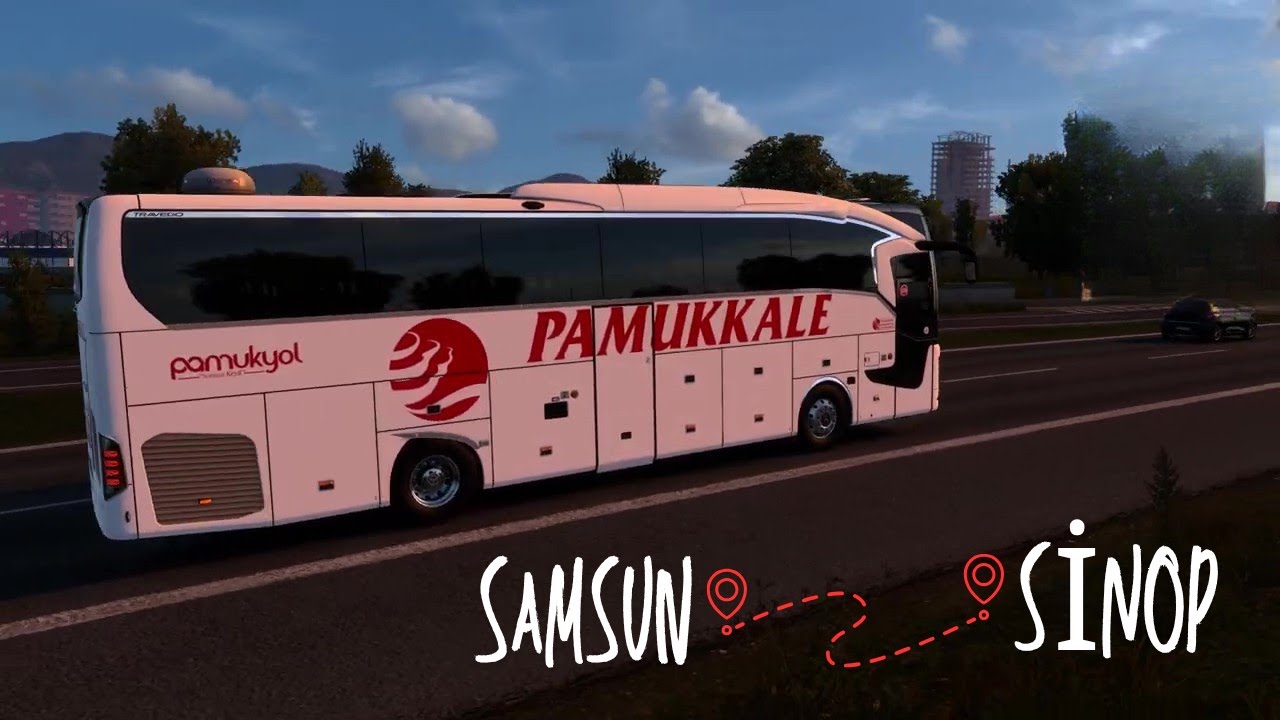 Pamukkale ile Samsun Otogar - Sinop Otogar