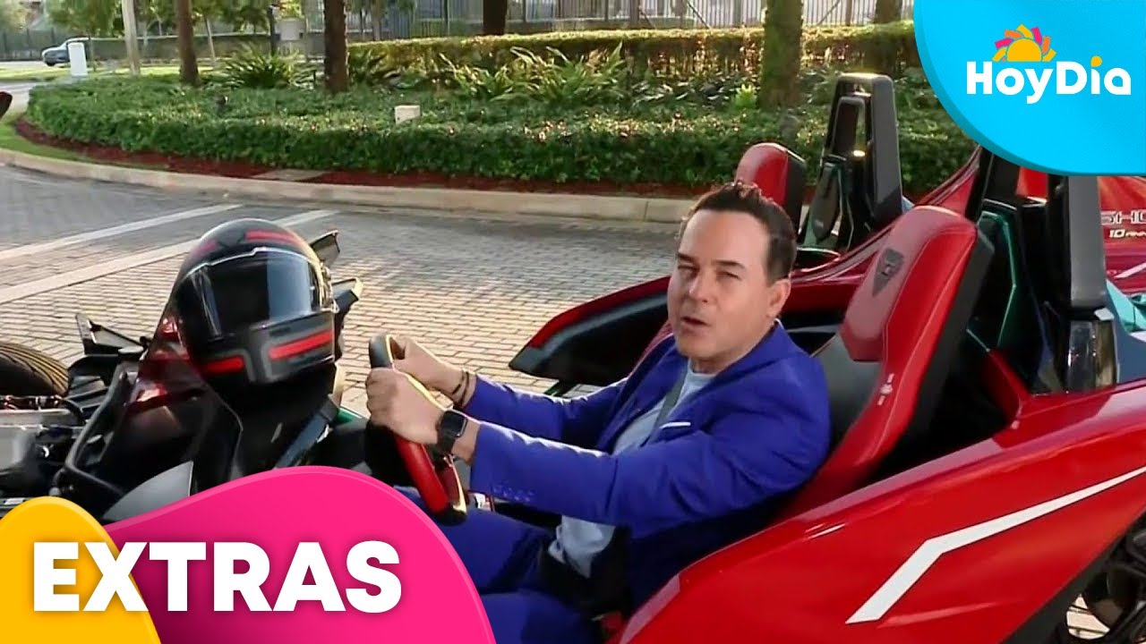 Te presentamos el Polaris Slingshot 10, un triciclo con motor de auto | Hoy Día | Telemundo