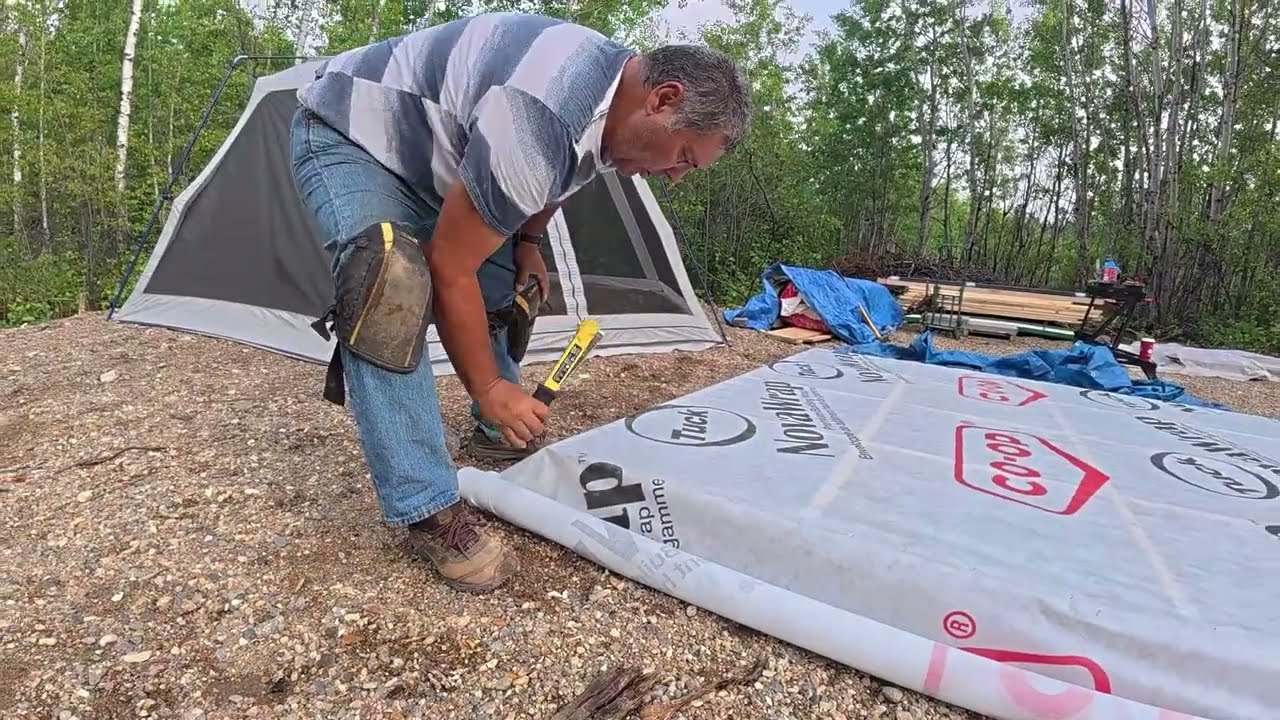 Critter-Proofing the Bathhouse Floor | Brush Pile Shrinks | Off-Grid Bathhouse Build | Episode 29