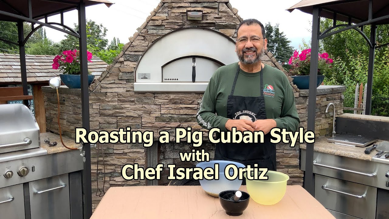 Roasting a Pig Cuban Style