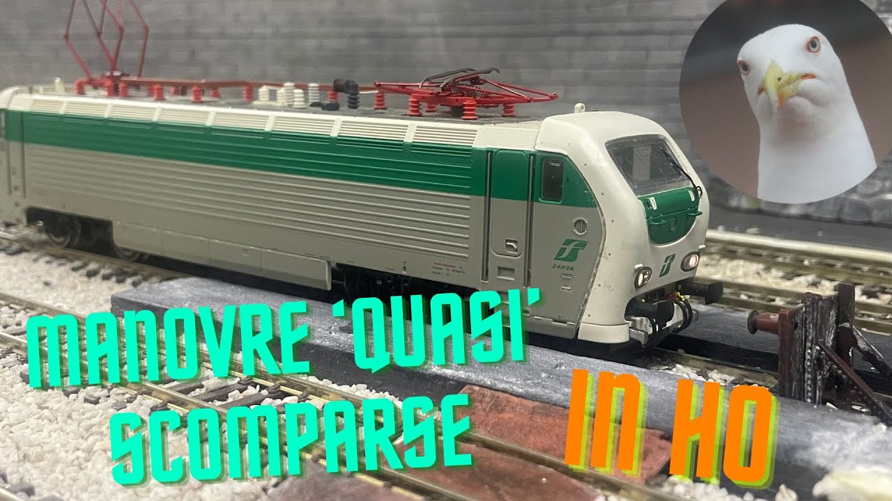 Manovre scomparse in H0 - Inversione di marcia con cambio trazione e locomotiva