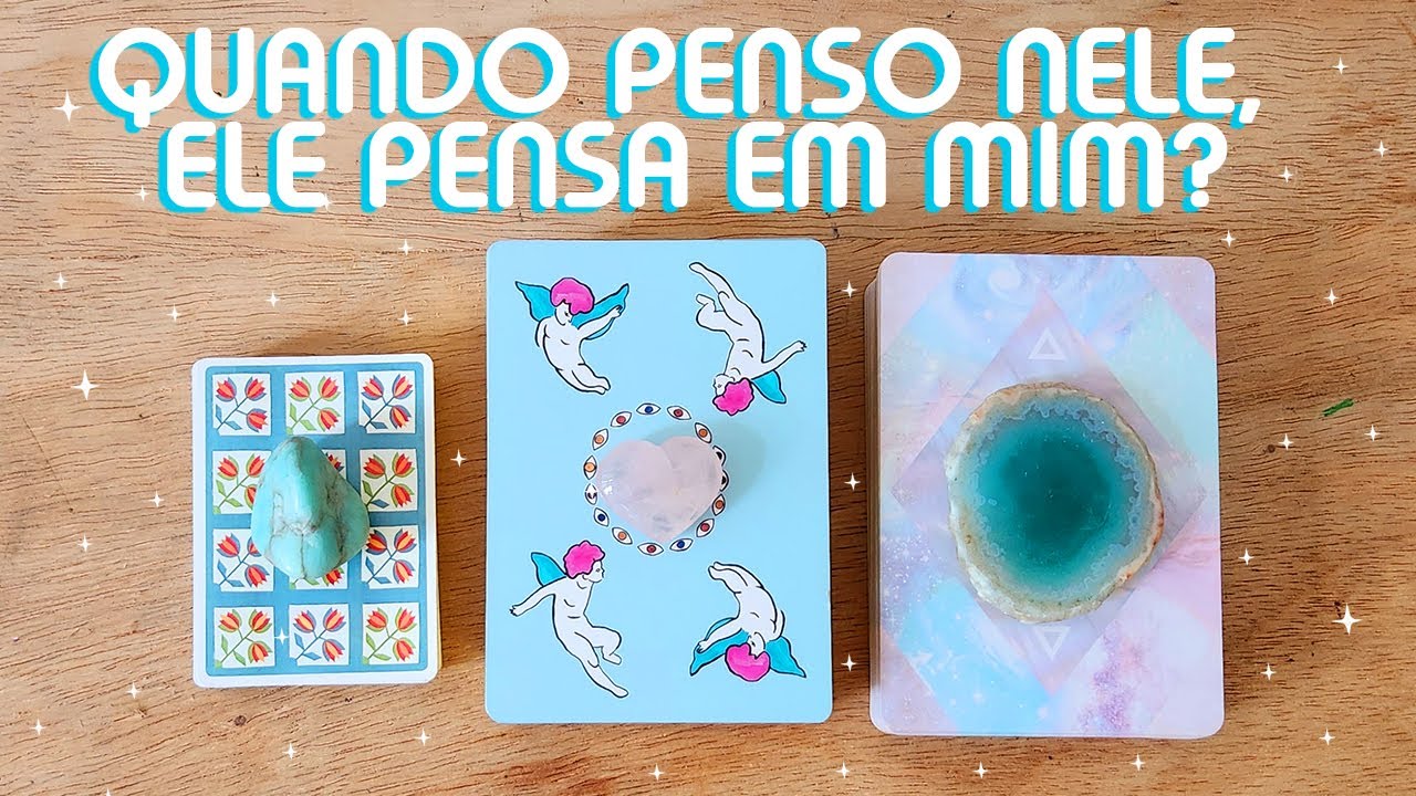 💭QUANDO PENSO NELE, ELE PENSA EM MIM TAMBÉM?💭