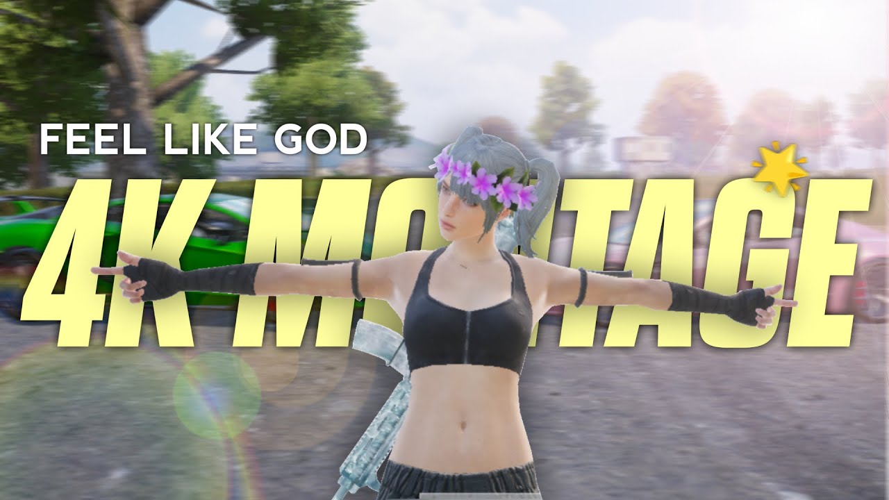 Feel Like God⚡ - Gojo God - (4K)  - Frag Movie - BGMI Montage