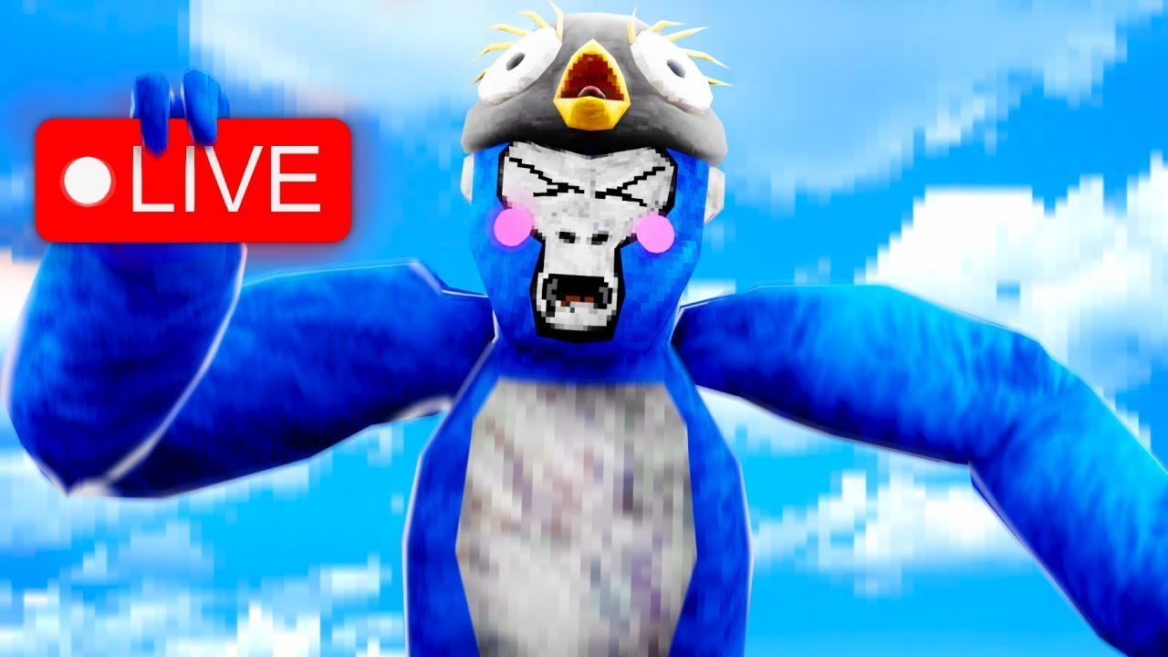 🔴GORILLA TAG LIVE ( SUB = SHOUTOUT )🔴 JOIN! #gorillatag
