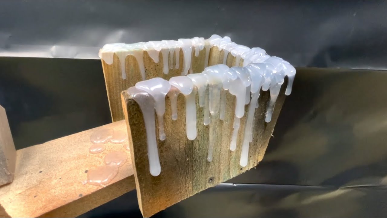 HOW TO MAKE Candle Wax Hot Glue Drips DIY - Theatrical Scenery