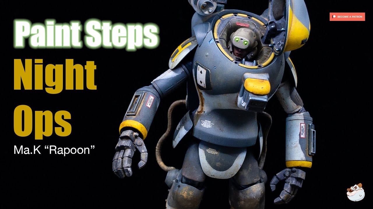 Учебное пособие по покраске Maschinen Krieger Rapoon Night Ops с Линкольном Райтом