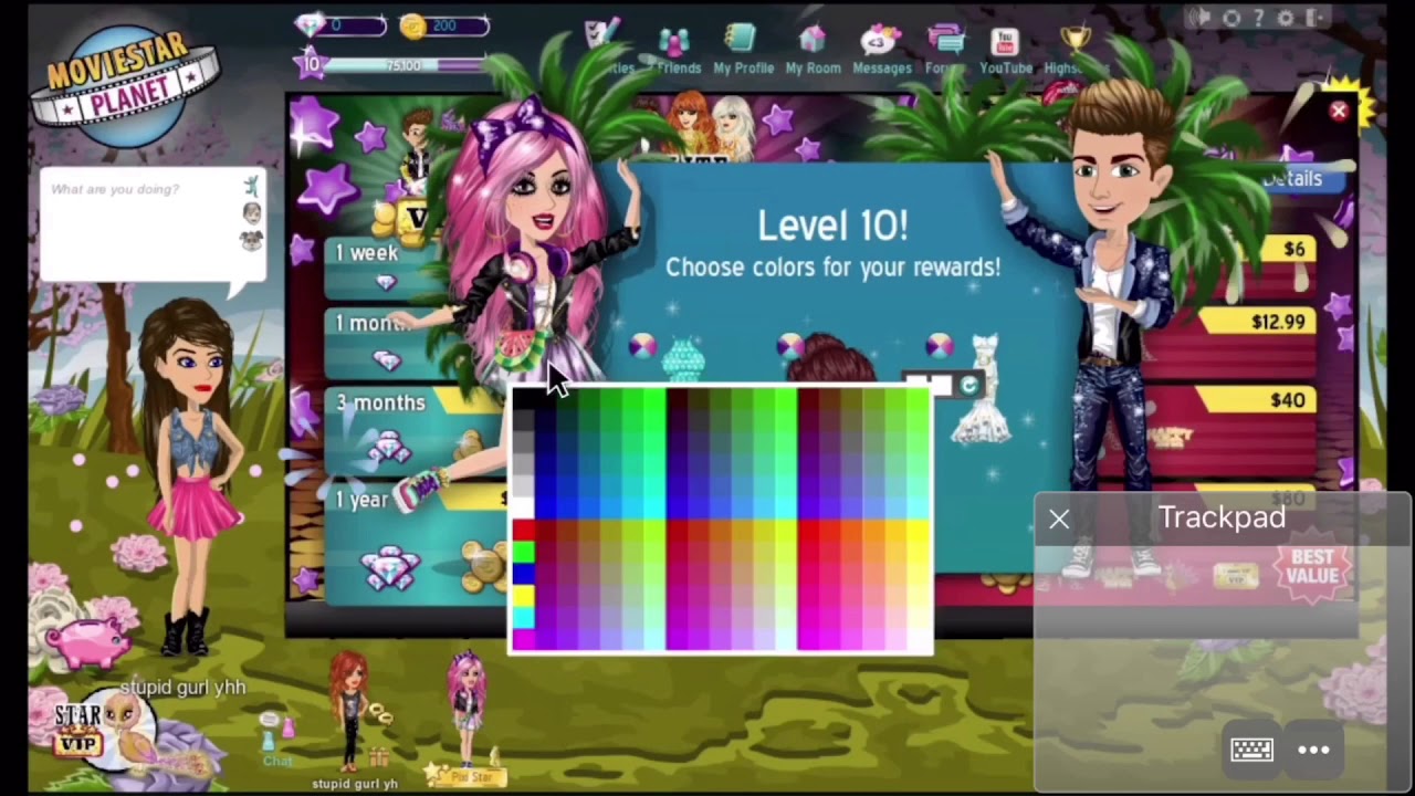 // How to get free dpack rares + gift glitch // MovieStarPlanet