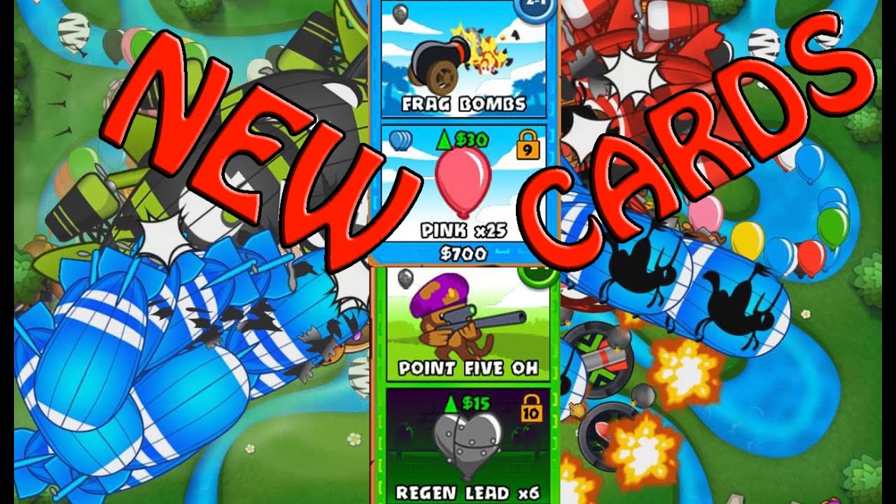 NEW CARDS - CLOSEST CRAZIEST GAME YET - Bloons TD Battles Card Battles