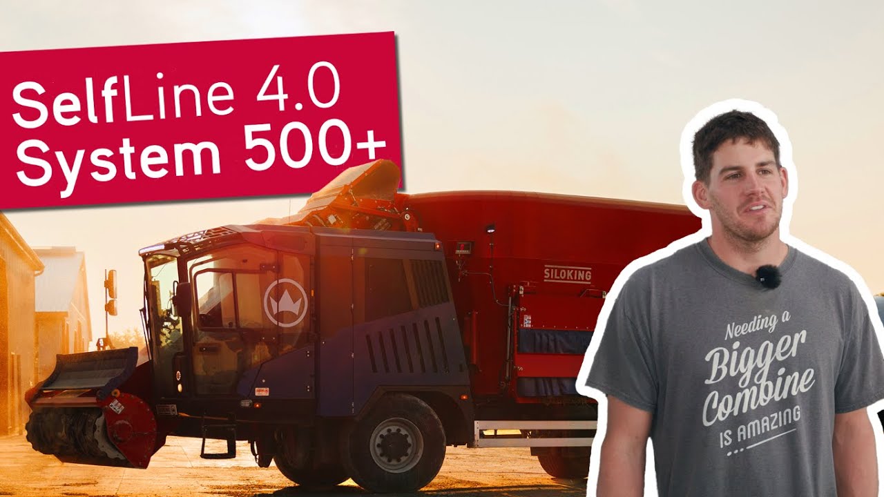 KEIN Verschleiß bei MENSCH und MASCHINE! | #SILOKING SelfLine 4.0 System 500+ | Stewardson Dairy