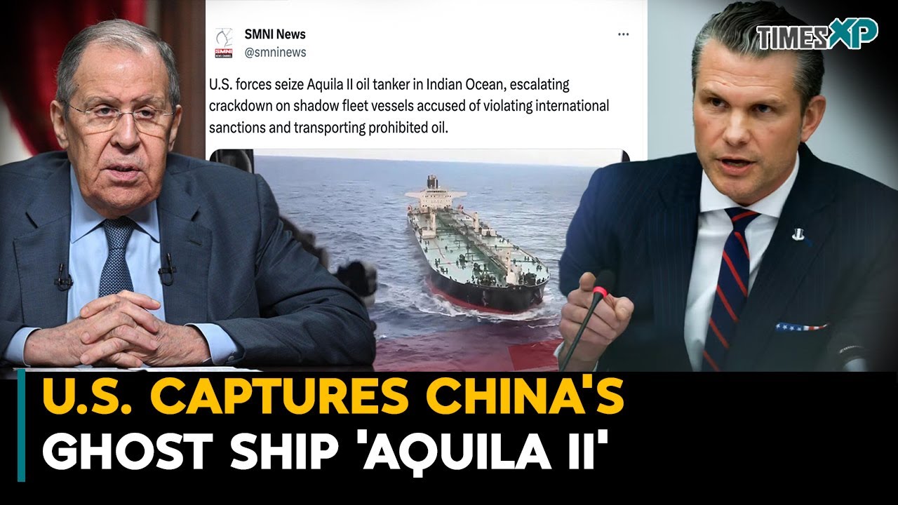 U.S. Captures China's Ghost Ship 'AQUILA II' Amid Iran War| Iran-Israel War