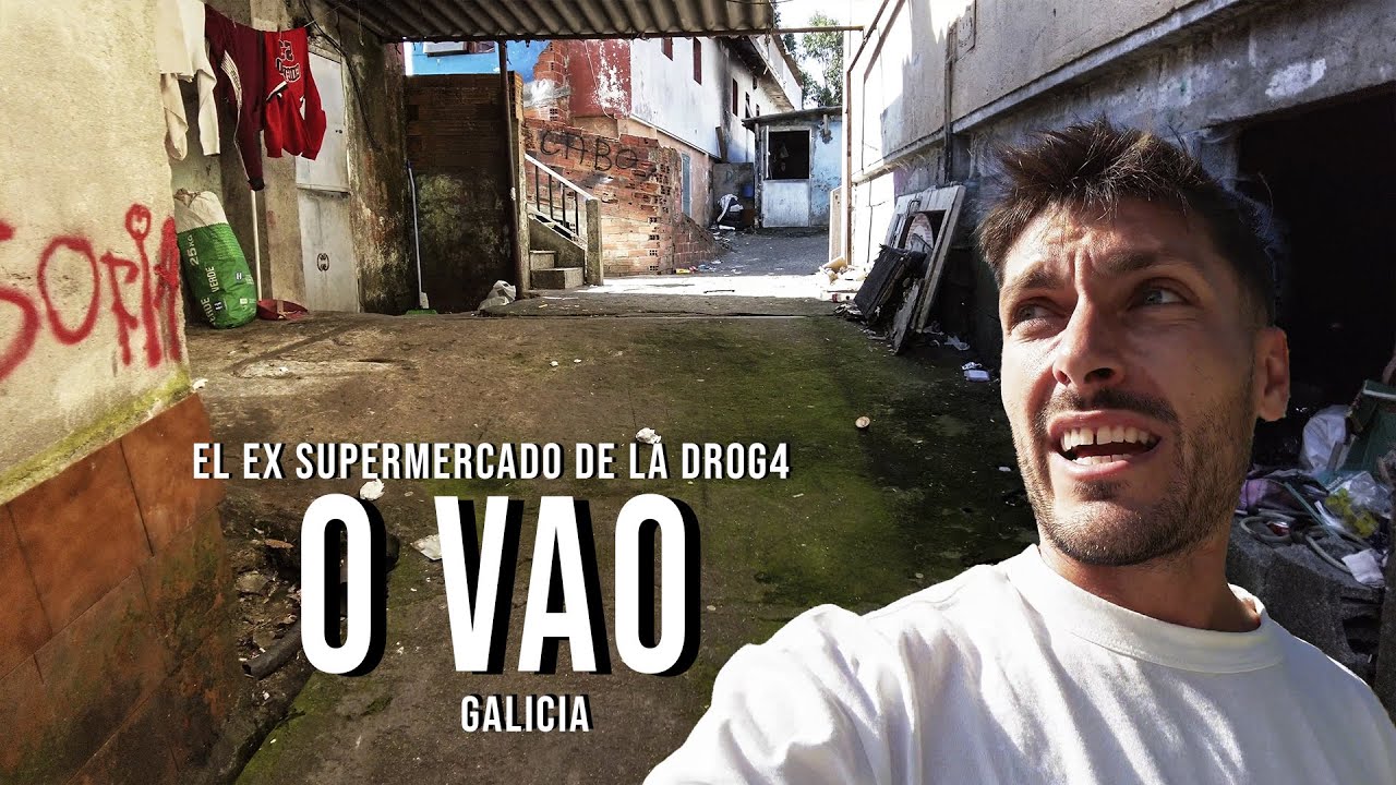 Entro al ex SUPERMERCADO de la DR0G4 de GALICIA | O VAO, Pontevedra